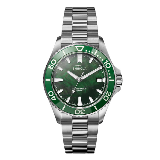 Monster Lake Ontario 39mm, Silver Bracelet