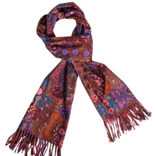 Aboriginal Women's Dreaming Scarf