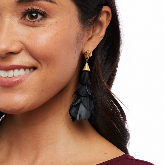 Parades Statement Earring, Gold