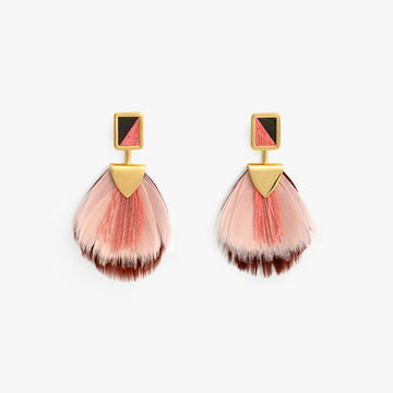 Brackish Megan Bezel Drop Earring