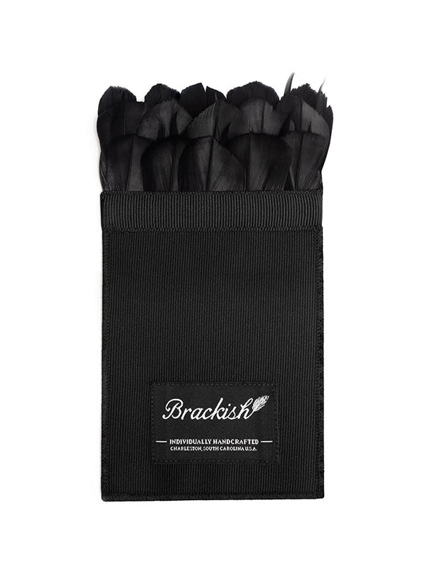 Brackish Obsidian Pocket Square