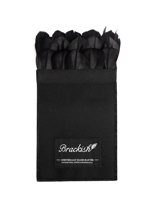 Brackish Obsidian Pocket Square