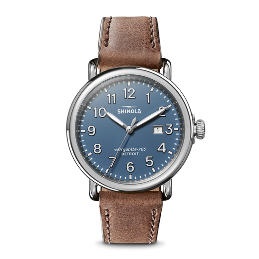 Watch: Runwell 3hd 41mm, British Tan Leather