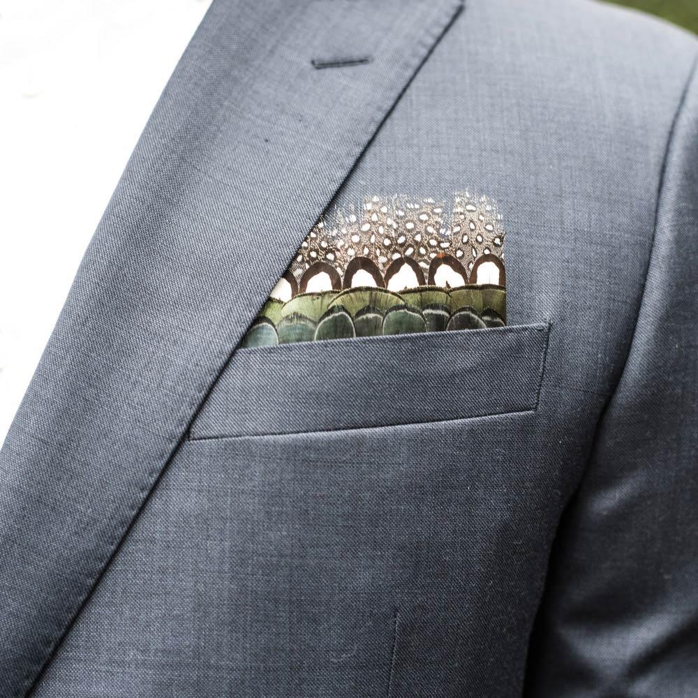 Brackish "Big Bay" Pocket Square