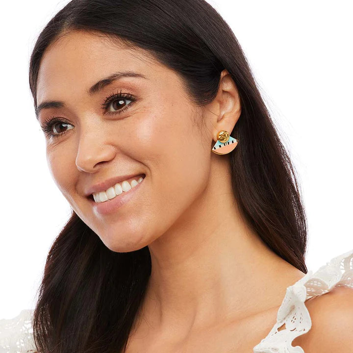 Brackish "Dah" Stud Earring