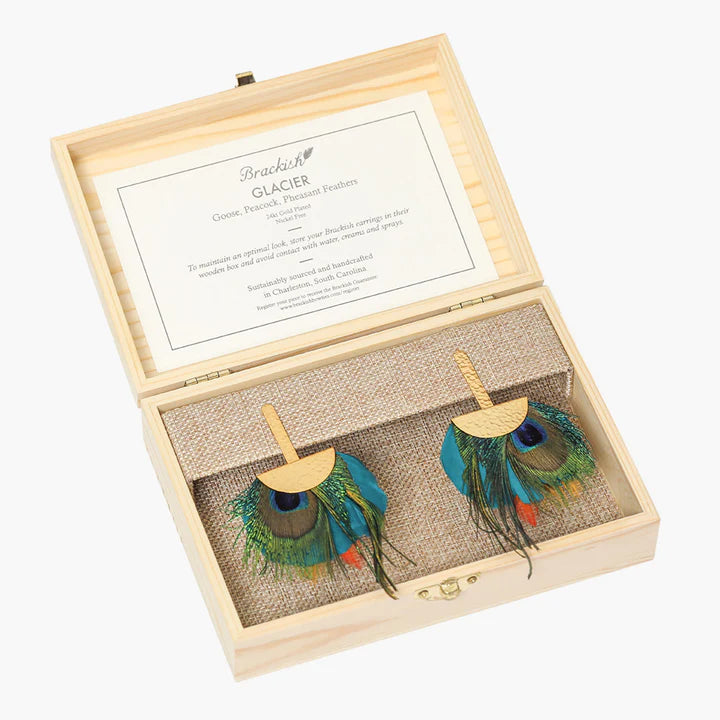 Brackish "Glacier" Statement Earring